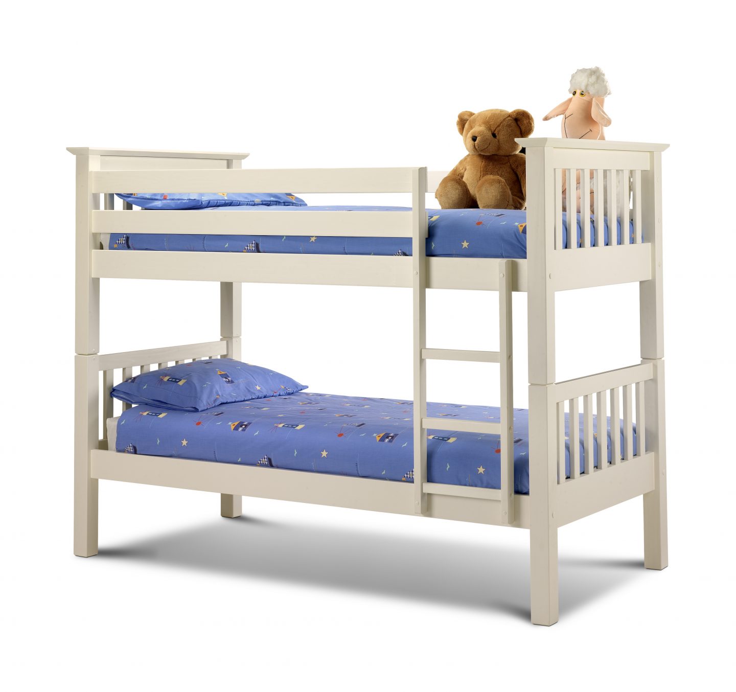 Barcelona Pine or White Bunk Bed Pay Weekly World