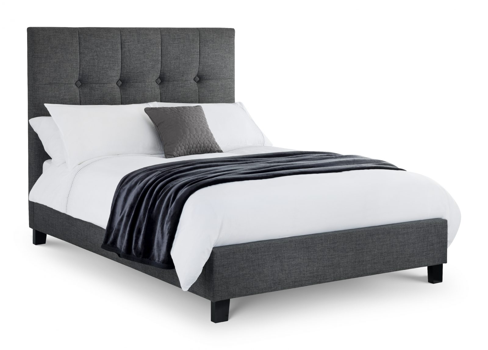 Sorrento Fabric Bed Frame – King
